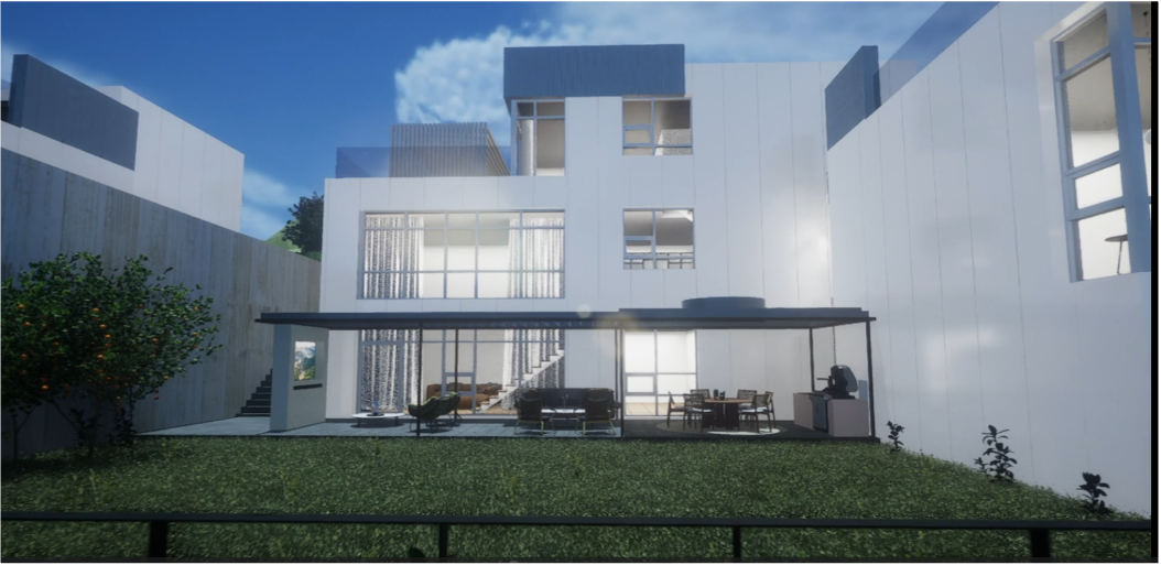 제주 주택 단지 · Jeju Housing Complex 조경 투시도